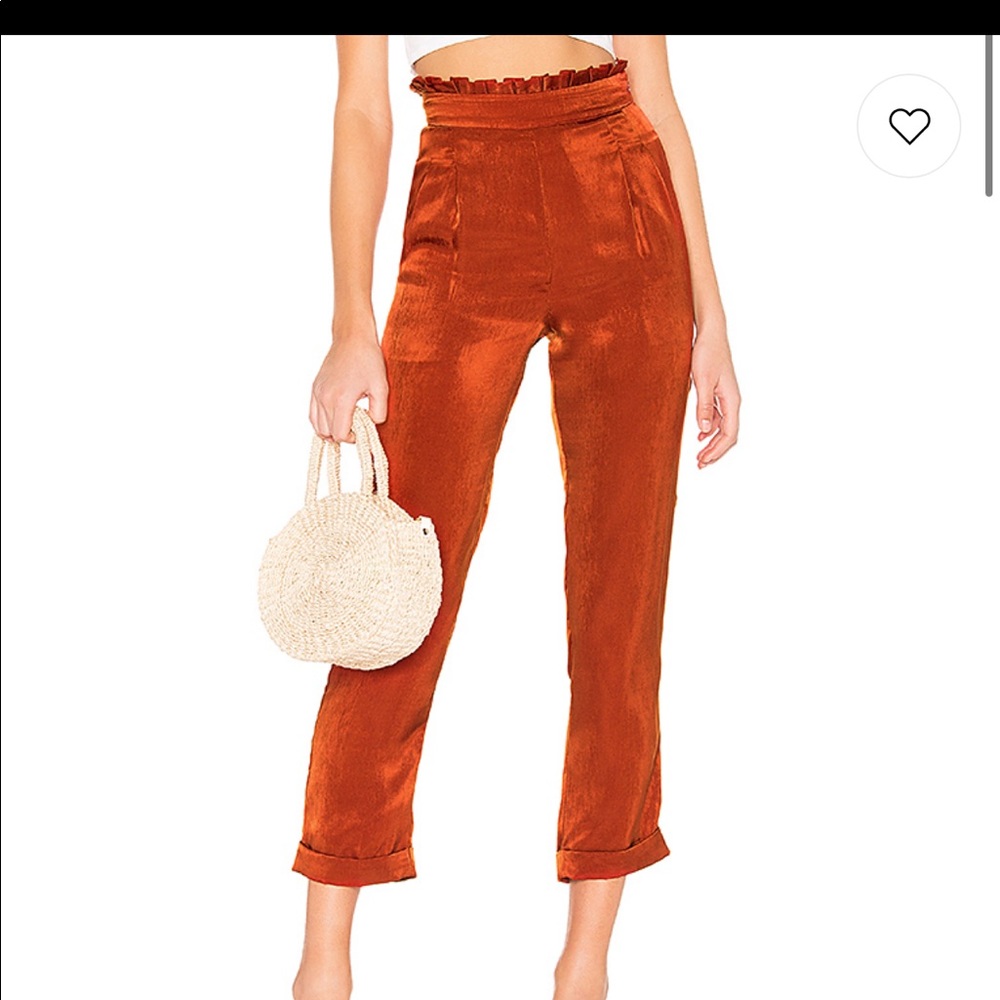 MAJORELLE ‘Amali’ Pants in Brick (XS)